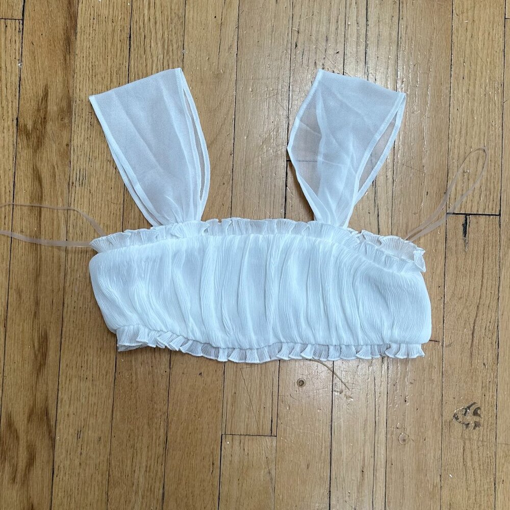 Glassons PLISSE CROPPED TOP